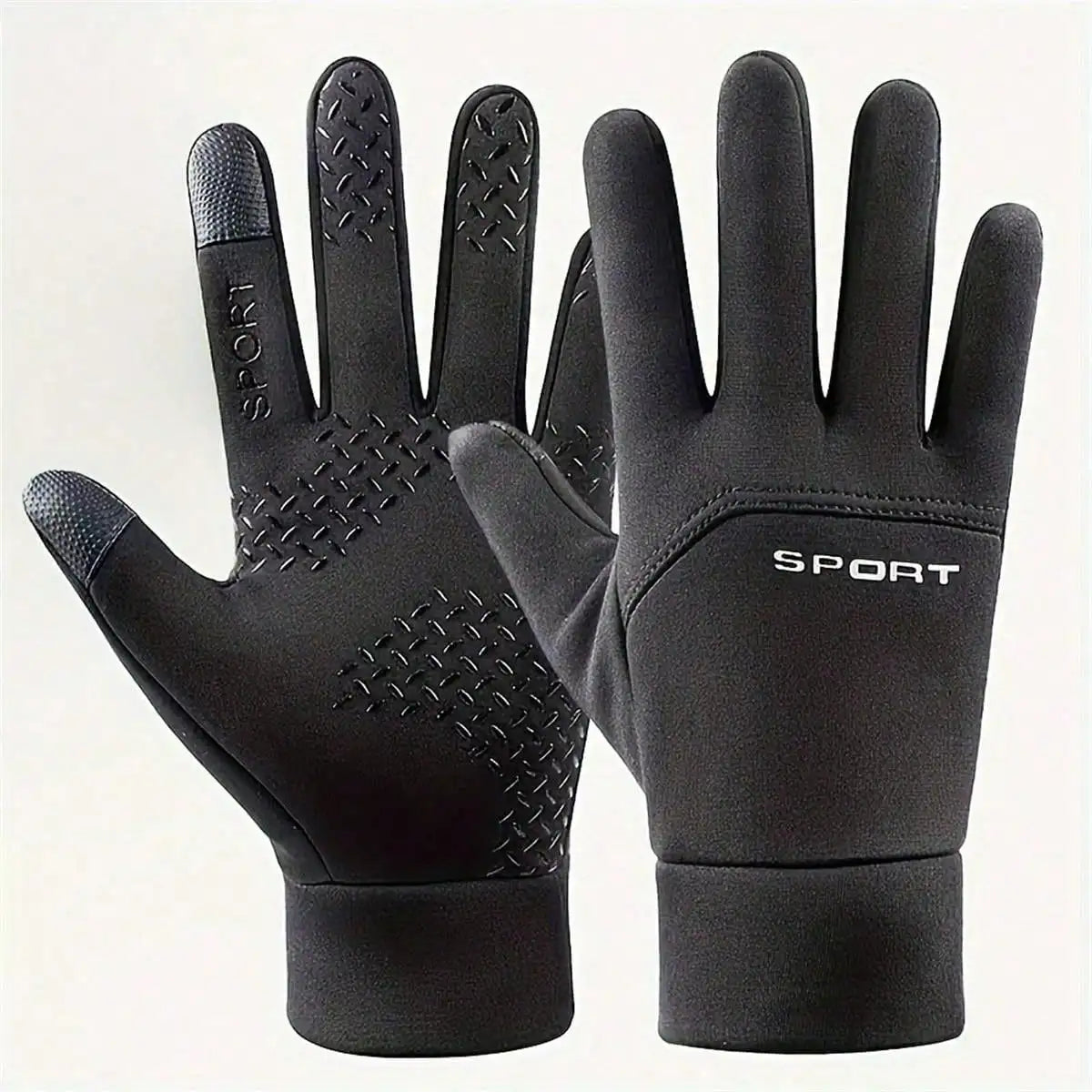 Guanti invernali trekking/ciclismo/sci impermeabili touchscreen per scaldamani