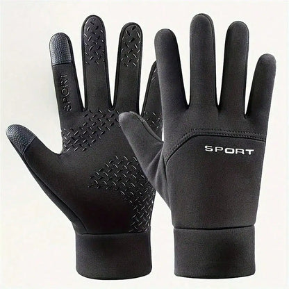 Guanti invernali trekking/ciclismo/sci impermeabili touchscreen per scaldamani