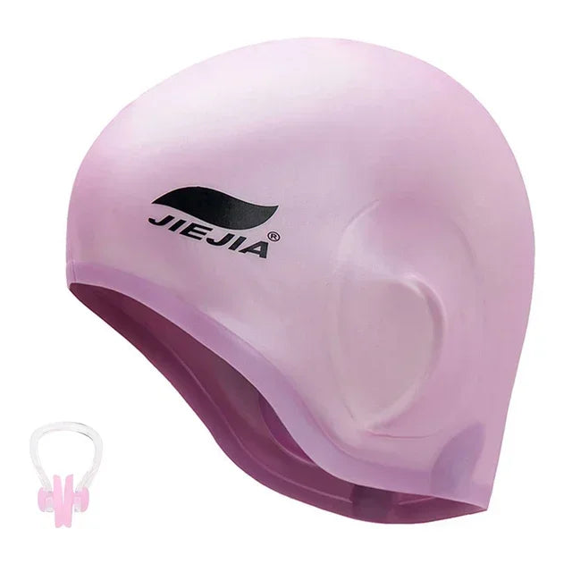 Cuffia Nuoto Silicone Protezione Orecchie Taglia Unica Unisex