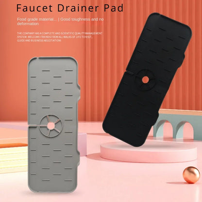 Porta spugna silicone antigoccia per lavello cucina - tappetino paraschizzi