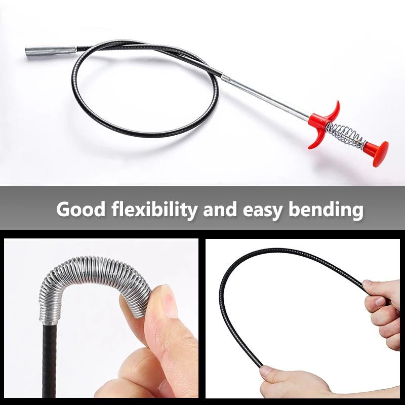 Sturatubi a molla 60 cm | Sonda/serpente per scarichi lavello bagno cucina