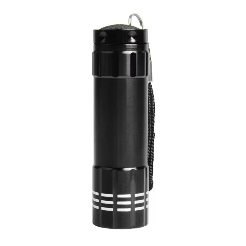 Torcia UV 395nm 9-12LED tascabile Blacklight rileva urine cane macchie cimici
