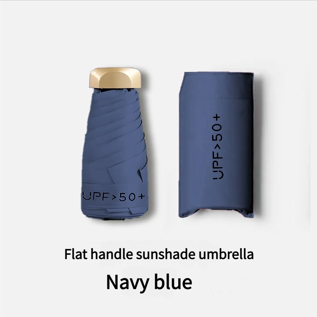 Ombrello Pieghevole Tascabile Mini Antipioggia Anti-UV Antivento Compatto