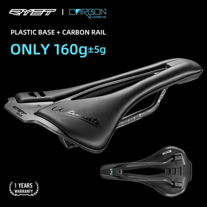 Sella bici RYET 3D Carbonio 120g 250x140mm MTB Gravel Road