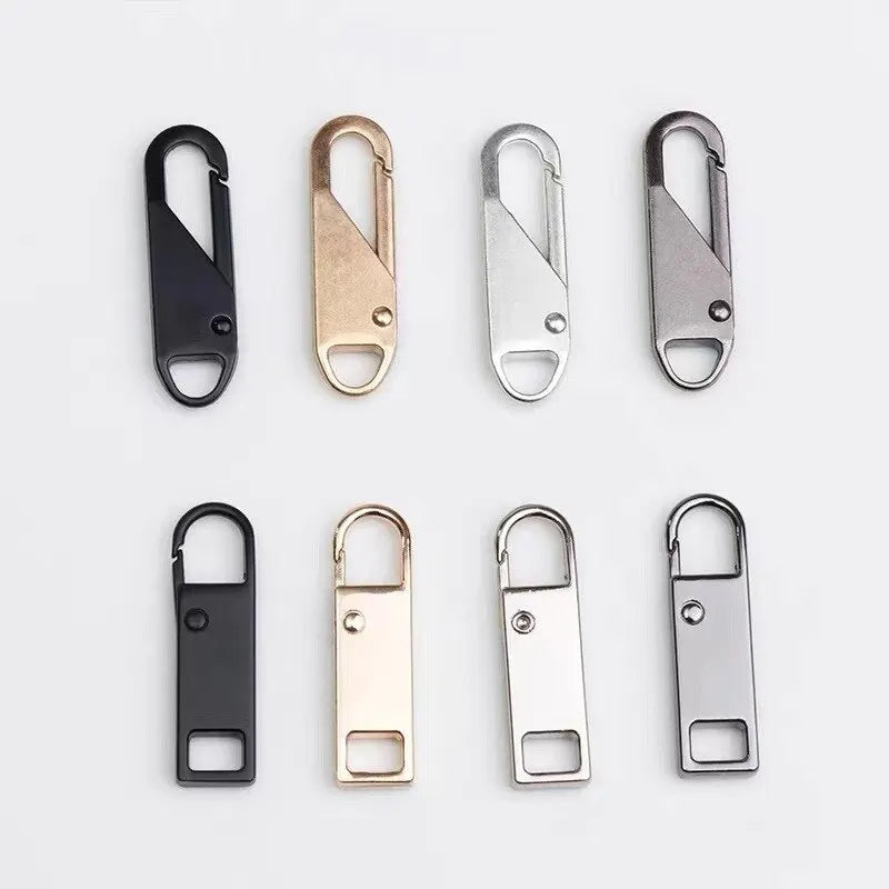 Kit 4/8 pezzi Tirazip Cursore Zip Multicolore Ricambio Jeans Zaini