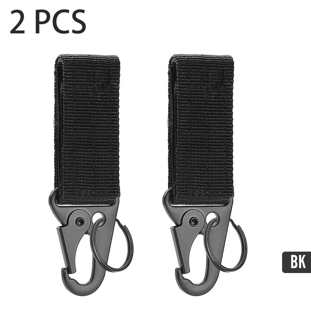 Moschettone Nylon Resistente Portachiavi per Zaino MOLLE Camping Escursionismo