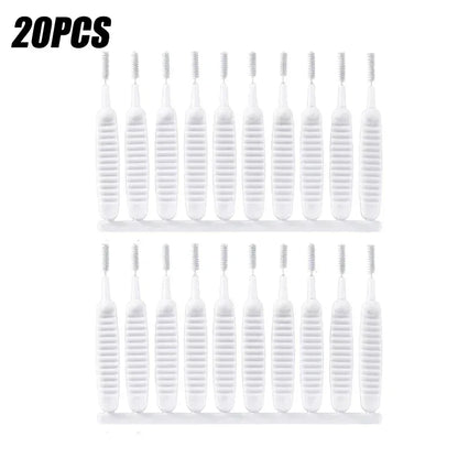 Kit 10-100pz Spazzoline Nylon Pulizia Doccia Scarico Bagno Anti-Intasamento