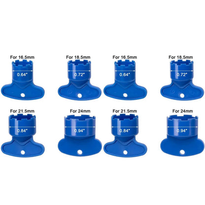 Chiave aeratore rubinetto universale + filtro kit riparazione plastica