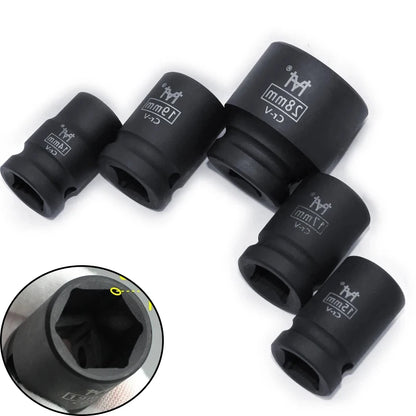 Adattatore attacco 1/2" per chiave a impulsi - bussole 6 punti 10-32 mm