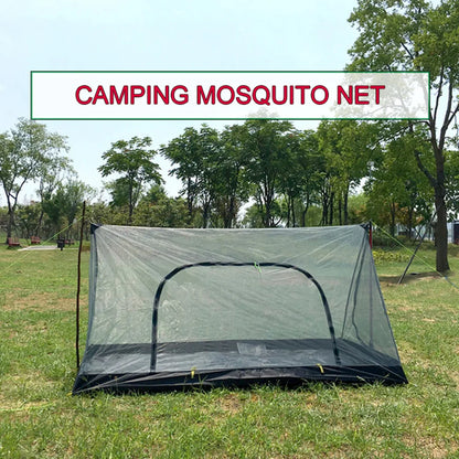 Tenda zanzariera ultraleggera pieghevole portatile per camping anti-insetti
