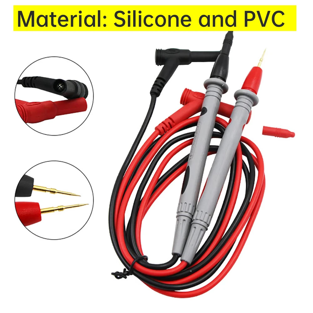 Multimetro Digitale Portatile 1000V 20A AC/DC Tester con Sonde e Cavi