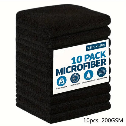 Panni Microfibra Premium Set 3/5/10/20pz - Pulizia Auto & Casa Assorbenti
