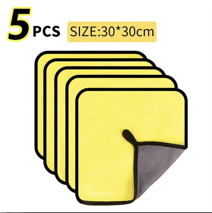 Panni microfibra auto 30x60 cm pz 1/2/3/6/10 - asciugatura rapida no pelucchi