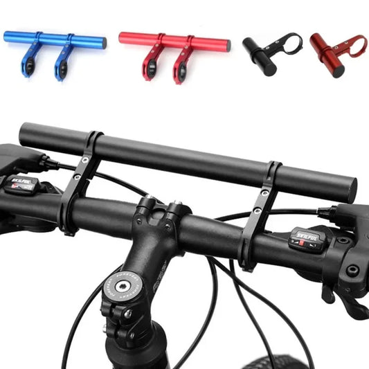Prolunga manubrio bici 10/20/30cm Staffa supporto faro universale MTB Road