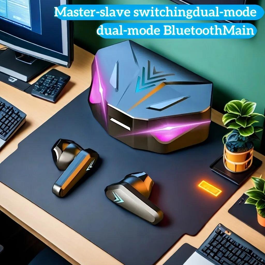 Auricolari Bluetooth TWS X15 - Cuffie Gaming con Display LED e Microfono