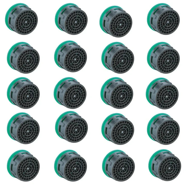 20pz Aeratore per Rubinetto Universale Ricambio Antischizzo Risparmio Acqua