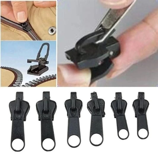 Kit Riparazione Cerniera Lampo Universale 3 Misure - Cursore Sostitutivo