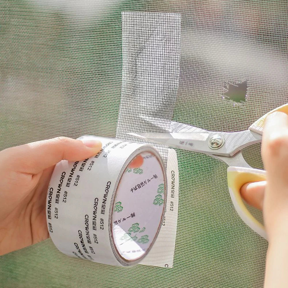 Nastro per zanzariere autoadesivo impermeabile 1pz - toppe rete anti-insetti