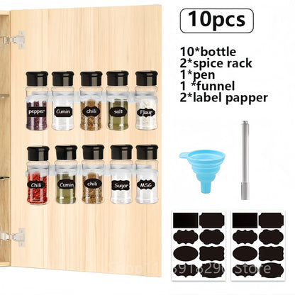 Set Barattoli Spezie Sale e Pepe con Organizer da Cucina