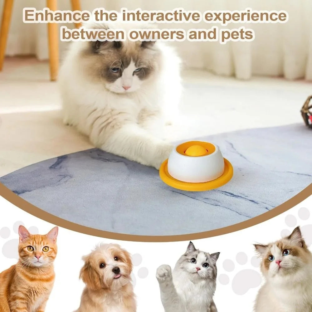 Gioco Interattivo Piatto Lecca Yogurt per Cani e Gatti - Igiene Dentale