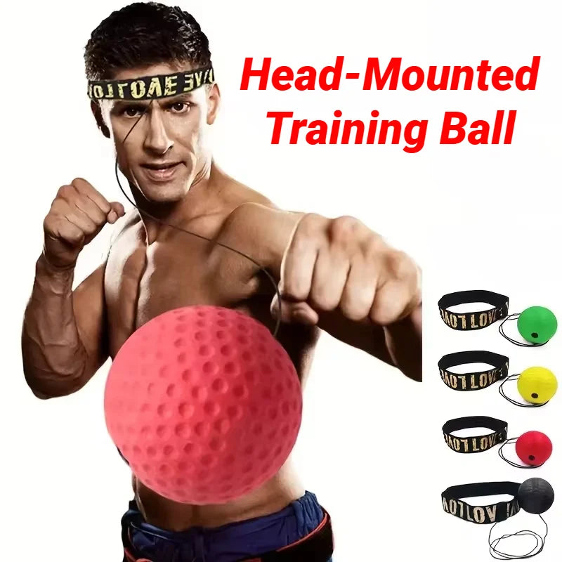 Palla Reflex da Testa in PU - Speedball Allenamento Riflessi Boxe MMA Muay Thai