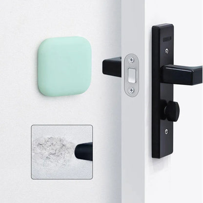 Fermaporta in silicone adesivo antiurto silenzioso paracolpi protezione parete