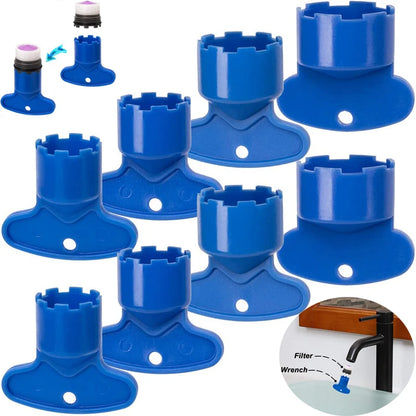 Chiave aeratore rubinetto universale + filtro kit riparazione plastica