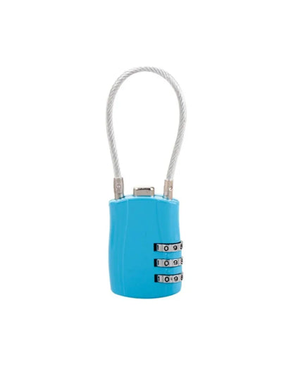 Lucchetto TSA 3 cifre a combinazione per valigia trolley bagaglio zaino