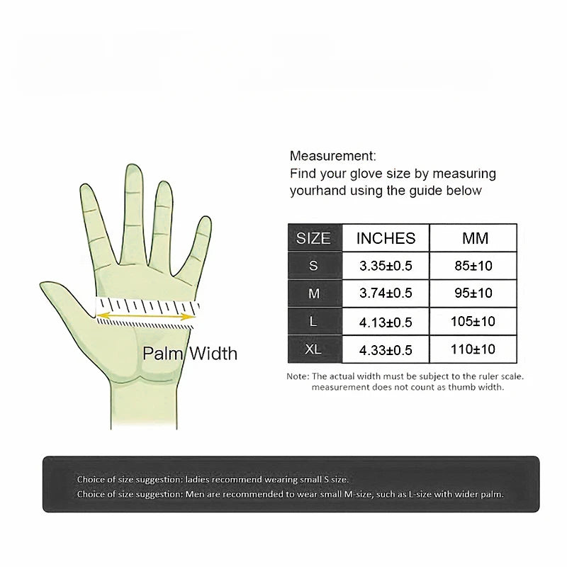 Guanti Nitrile Neri Monouso 20/50/100 Pz - Per Tatuaggi, Pulizia