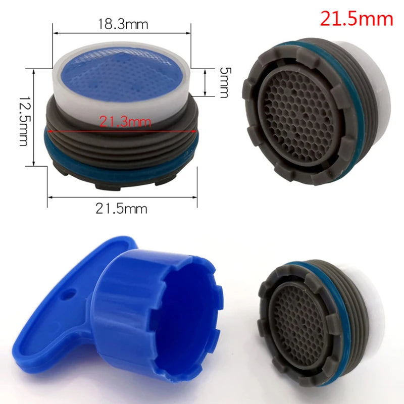 Aeratore Rubinetto Universale 16.5-24mm Risparmio Acqua con Chiave