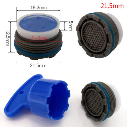 Aeratore Rubinetto Universale 16.5-24mm Risparmio Acqua con Chiave