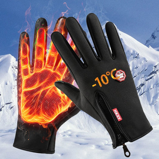 Guanti Invernali Uomo/Donna Touchscreen Termici Antiscivolo Ciclismo Auto