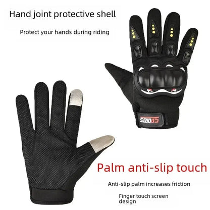 Guanti moto uomo integrali touchscreen offroad enduro protezione anticaduta