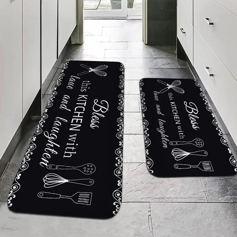 Tappetino Antiscivolo Assorbente per Bagno e Cucina Lavabile 1 Pz