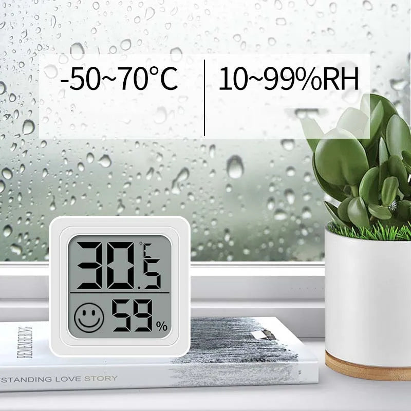 Termometro Igrometro Digitale LCD Interno Temperatura Umidità Casa