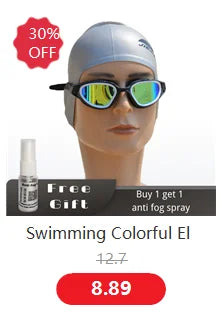 Cuffia Nuoto Silicone Protezione Orecchie Taglia Unica Unisex