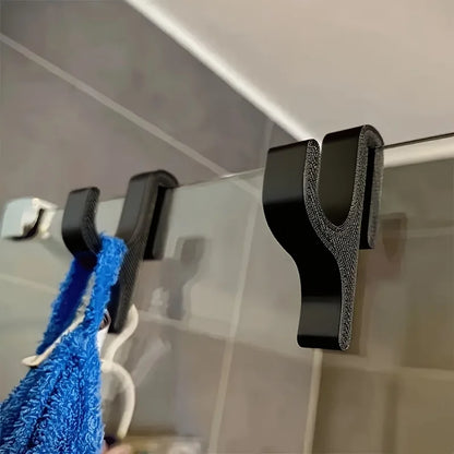 Gancio Doccia per Vetro 8mm - Porta Asciugamani Appendino Bagno