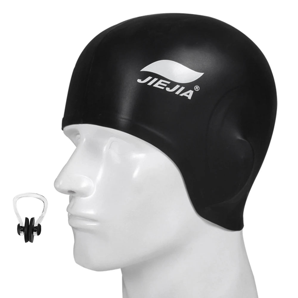 Cuffia Nuoto Silicone Protezione Orecchie Taglia Unica Unisex