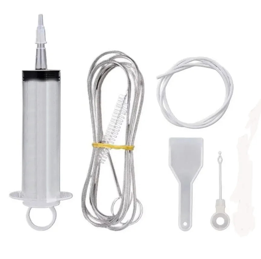 Kit 5-6 pz Scovolini/Spazzole Pulizia Scarico Frigorifero Tubo