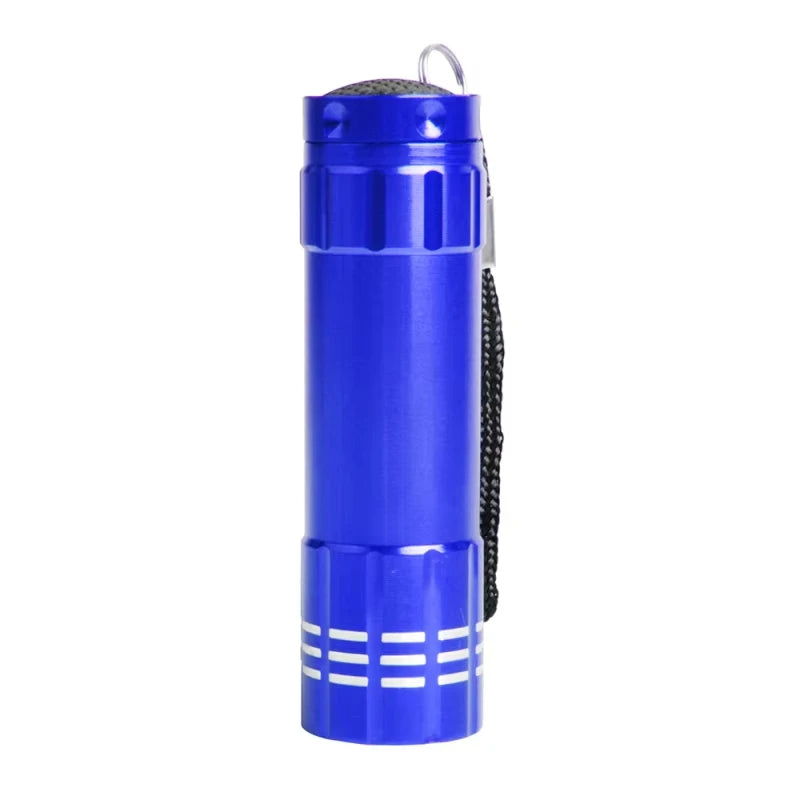 Torcia UV 395nm 9-12LED tascabile Blacklight rileva urine cane macchie cimici