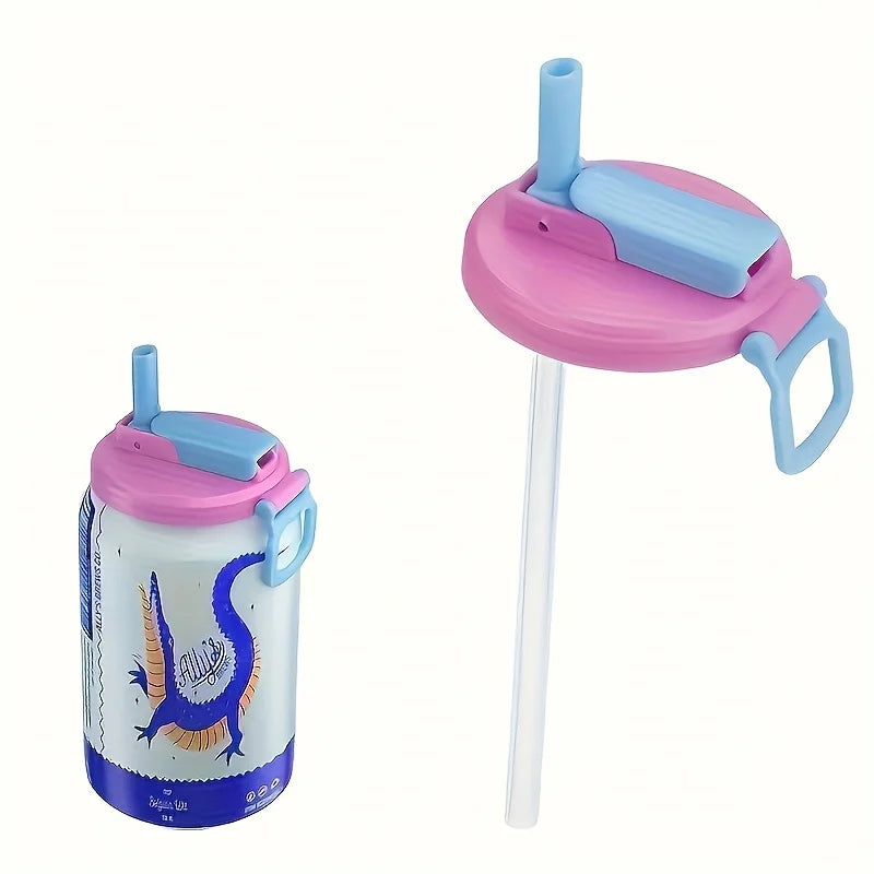 Tappo per lattina universale riutilizzabile con cannuccia anti-perdita