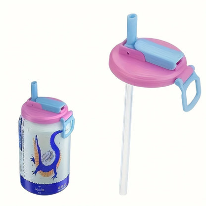 Tappo per lattina universale riutilizzabile con cannuccia anti-perdita