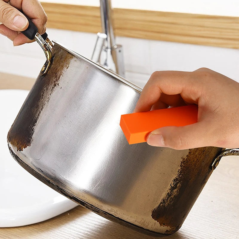Spugna/Spazzola Anticalcare Rimuovi Calcare Ruggine Macchie - Cucina Bagno