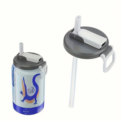 Tappo per lattina universale riutilizzabile con cannuccia anti-perdita