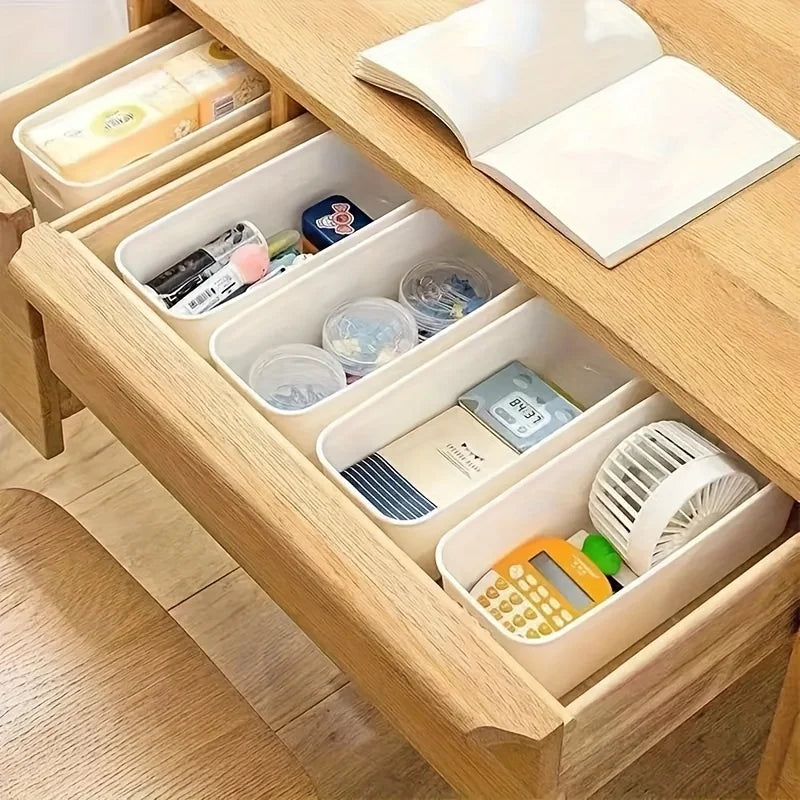Set 10 Scatole Organizer Portaoggetti Contenitori Multifunzione per Biancheria