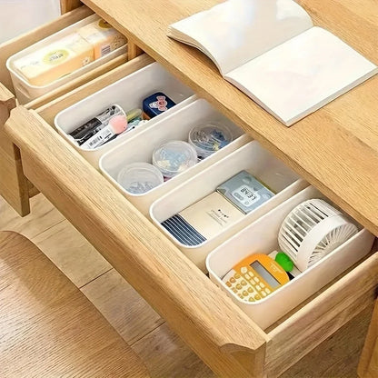 Set 10 Scatole Organizer Portaoggetti Contenitori Multifunzione per Biancheria