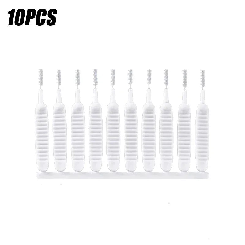 Kit 10-100pz Spazzoline Nylon Pulizia Doccia Scarico Bagno Anti-Intasamento