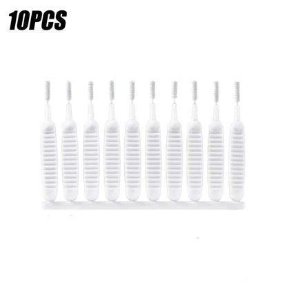 Kit 10-100pz Spazzoline Nylon Pulizia Doccia Scarico Bagno Anti-Intasamento