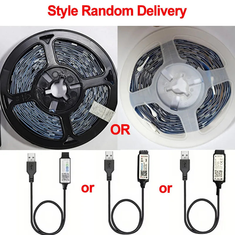 Striscia LED RGB 5050 Bluetooth - APP e Telecomando Flessibile