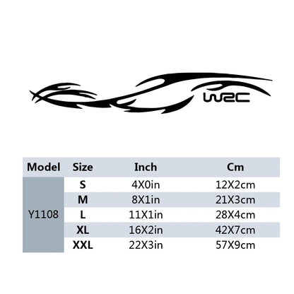 Adesivi Auto WRC USSR in Vinile - Kit Sticker Rally Tuning Decorazione